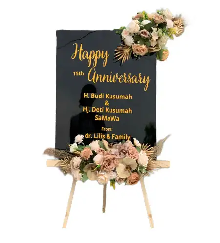 Papan Bunga Akrilik Cikujang